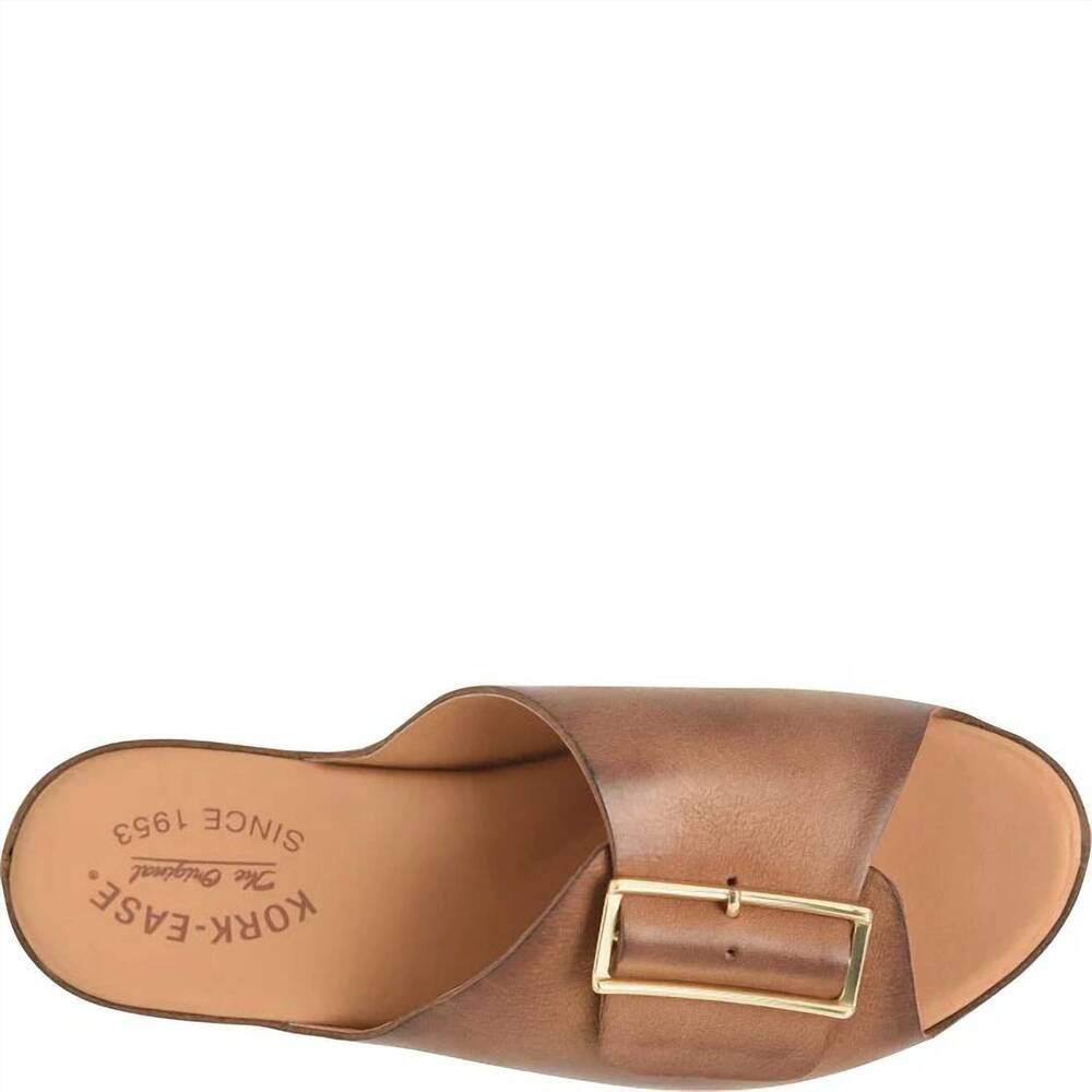 NEW KORK-EASE women's york sandals in brown - Picture 9 of 10